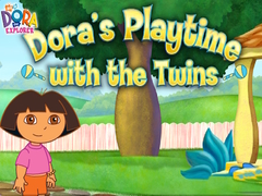 Gra Dora the Explorer Dora's Playtime with the Twins