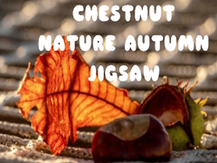 Gra Chestnut Nature Autumn Jigsaw