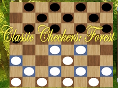 Gra Classic Checkers: Forest