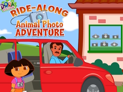 Gra Dora The explorer Dora's Ride-Along Animal Photo Adventure