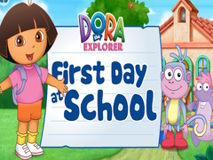 Gra Dora The explorer Dora's First Day at School
