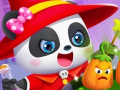 Gra Jigsaw Puzzle: Baby Panda Pumpkin Pot