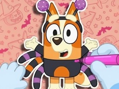 Gra Coloring Book: Halloween Spooky Bingo & Bluey