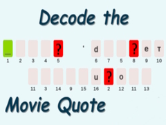 Gra Decode the Movie Quote