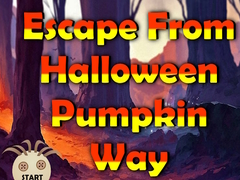 Gra Escape From Halloween Pumpkin Way