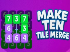 Gra Make Ten Tile Merge