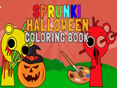 Gra Sprunki Halloween Coloring Book