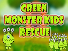 Gra Green Monster Kids Rescue