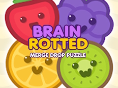 Gra Brain Rotted Merge Drop Puzzle