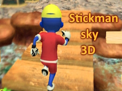 Gra Stickman sky 3D