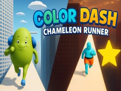 Gra Color Dash Chameleon Runner