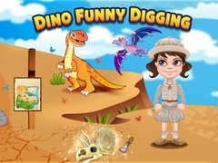 Gra Dino funny digging
