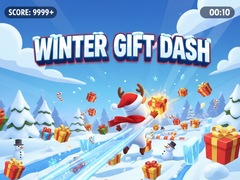 Gra Winter Gift Dash