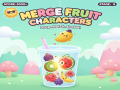 Gra Merge Fruit Characters
