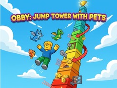 Gra Obby: Jump Tower with Pets