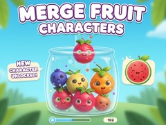 Gra Merge Fruit Characters