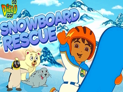 Gra Go Diego Go! Snowboard Rescue 