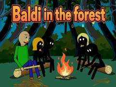 Gra Baldi in the forest