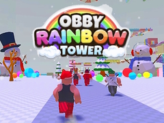 Gra Obby Rainbow Tower