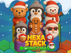 Gra Hexa Stack Christmas
