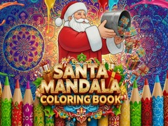 Gra Santa Mandala Coloring Book