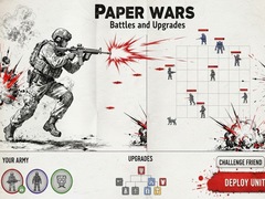 Gra Paper Wars Battles and Upgrades