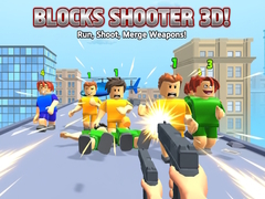 Gra Blocks Shooter 3D! Run, Shoot, Merge Weapons!