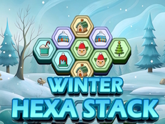 Gra Winter Hexa Stack
