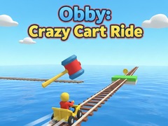Gra Obby: Crazy Cart Ride
