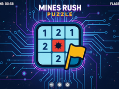 Gra Mines Rush Puzzle