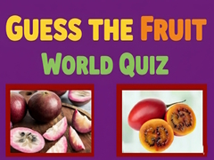Gra Guess The Fruit World Quiz
