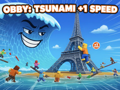 Gra Obby: Tsunami +1 speed