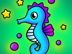 Gra Seahorse Coloring