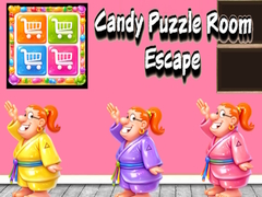 Gra Candy Puzzle Room Escape