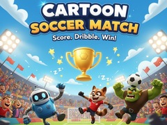 Gra Cartoon Soccer Match