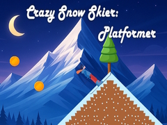 Gra Crazy Snow Skier: Platformer