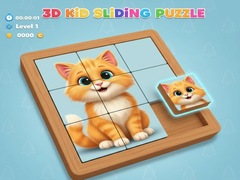 Gra 3D Kid Sliding Puzzle