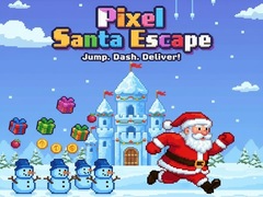 Gra Pixel Santa Escape