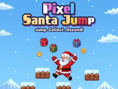 Gra Pixel Santa Jump