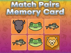 Gra Match Pairs Memory Card