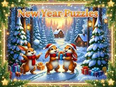 Gra New Year Puzzles