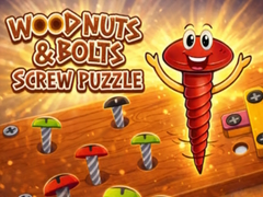 Gra Wood Nuts and Bolts Screw Puzzle
