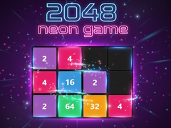 Gra 2048 neon game