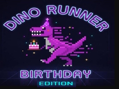 Gra Dino Runner Birthday Edition