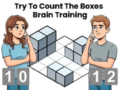 Gra Try To Count The Boxes Brain Training