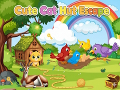 Gra Cute Cat Hut Escape