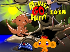 Gra Monkey Go Happy Stage 1018