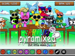 Gra Sprunki Pyramixed: But Little Minis Deluxe