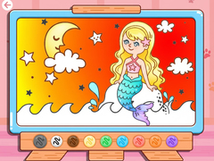 Gra Coloring Book: Moonlight Mermaid