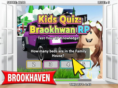 Gra Kids Quiz: Brookhaven RP